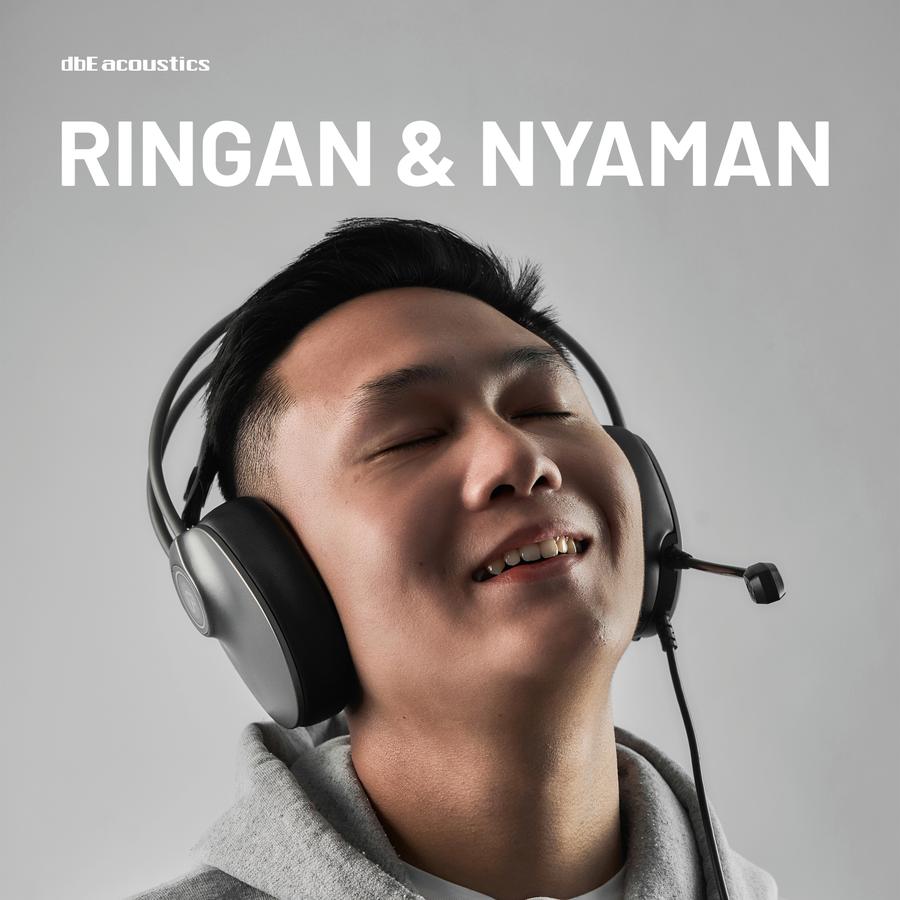 dbE Kumo GS2 Headset Ultraringan dengan 7.1 Virtual Surround Sound