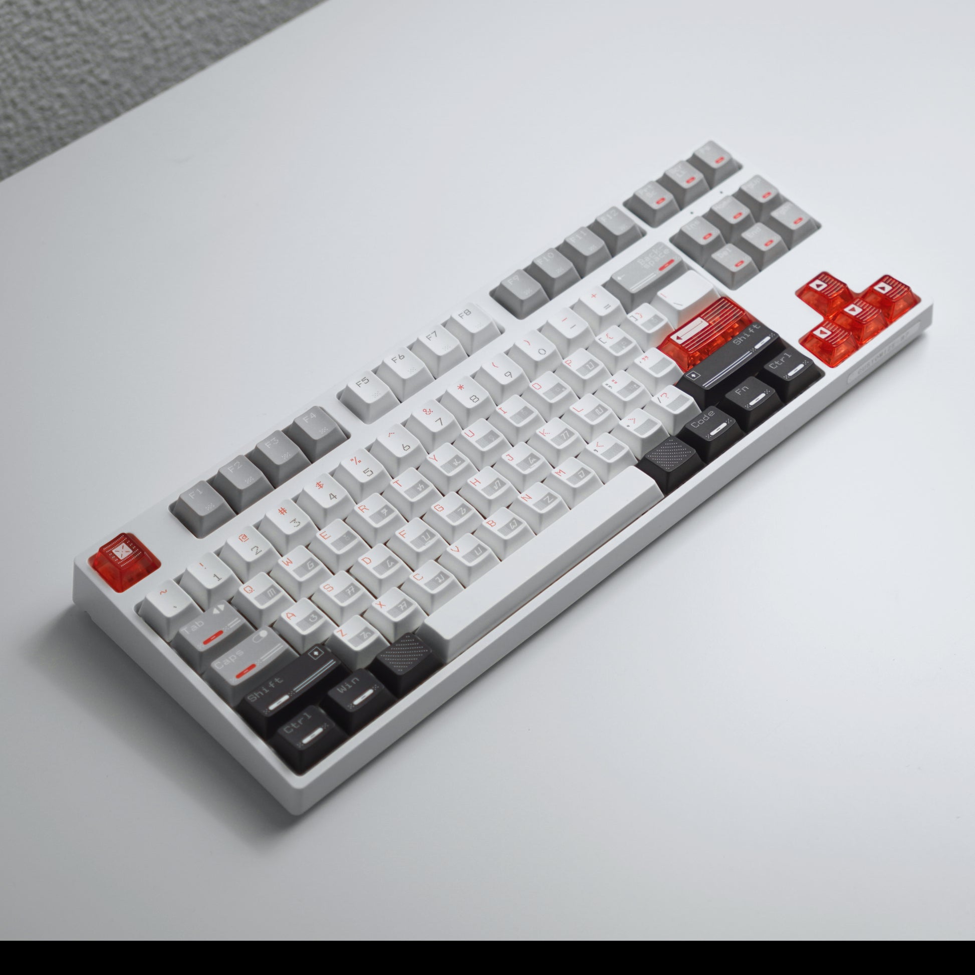 KANABASA Keycaps Dye-Sub Futuristik dengan Aksara Sunda