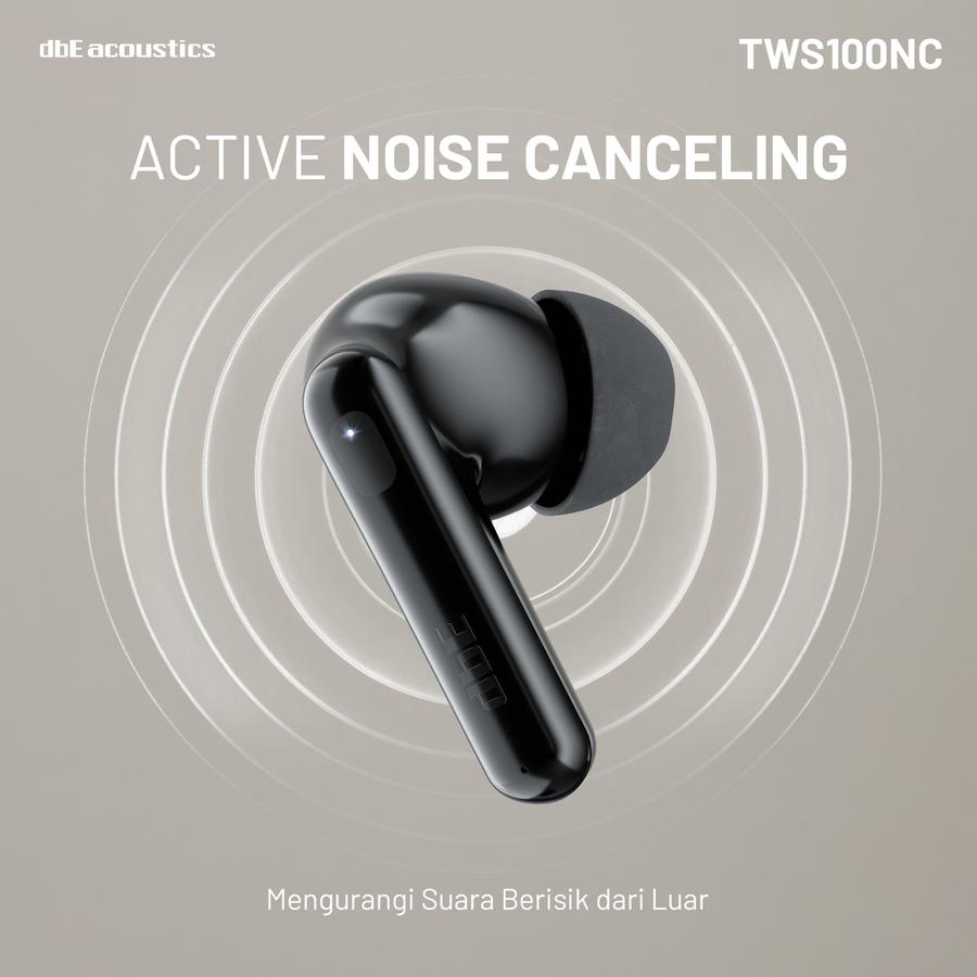 dbE TWS100NC Earphone TWS Bluetooth Gaming Mode ANC Pro