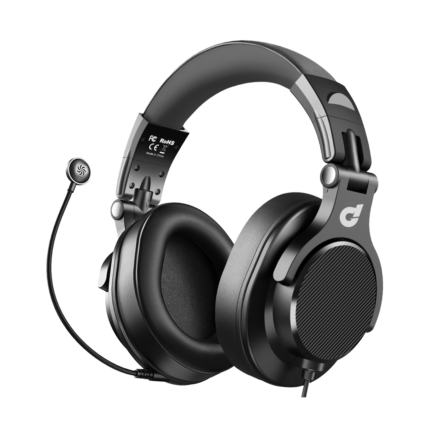 dbE DJ80 Foldable DJ Headphone with Detachable Microphone