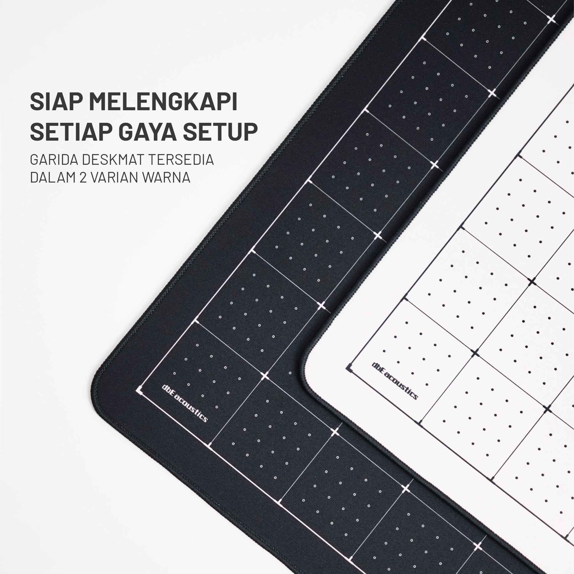 GARIDA - Deskmat Water Splash Proof dengan Jahitan Tiap Sisi