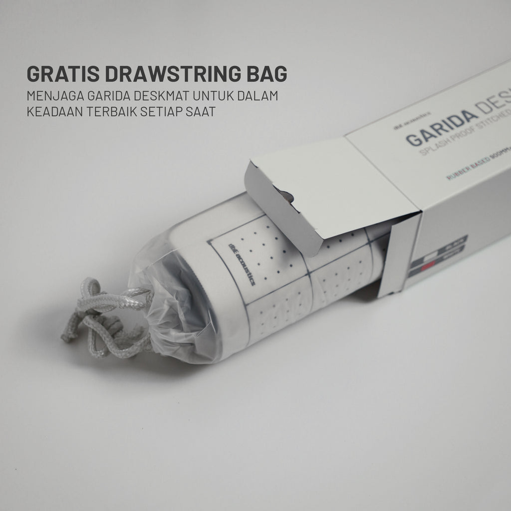 GARIDA - Deskmat Water Splash Proof dengan Jahitan Tiap Sisi