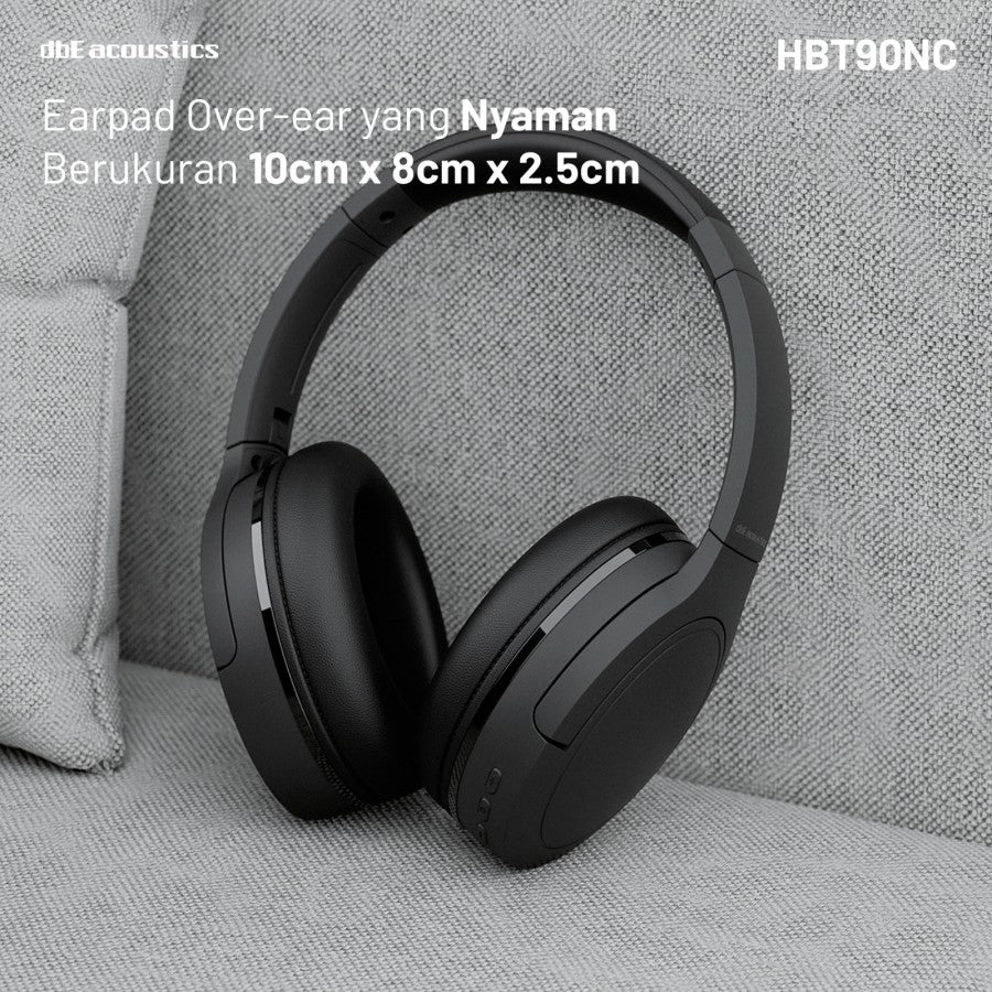 dbE HBT90NC Super Bass Over Ear Noise Cancelling Over Ear Headphone