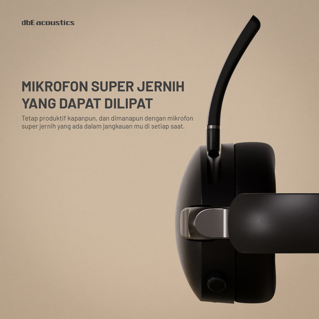 HIMITE PRO HEADSET WIRELESS PREMIUM DENGAN ANC UNTUK PRODUKTIVITAS & HIBURAN TANPA BATAS
