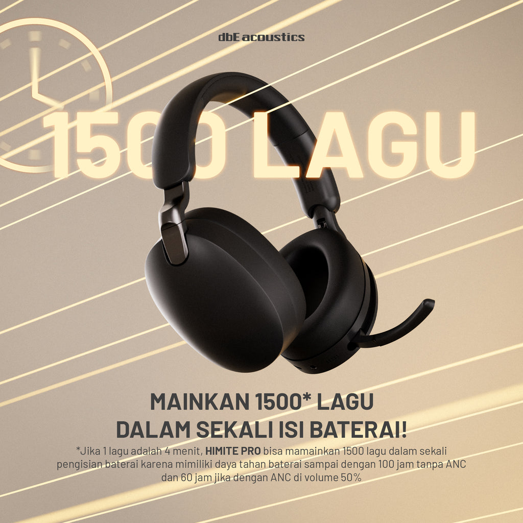 HIMITE PRO HEADSET WIRELESS PREMIUM DENGAN ANC UNTUK PRODUKTIVITAS & HIBURAN TANPA BATAS