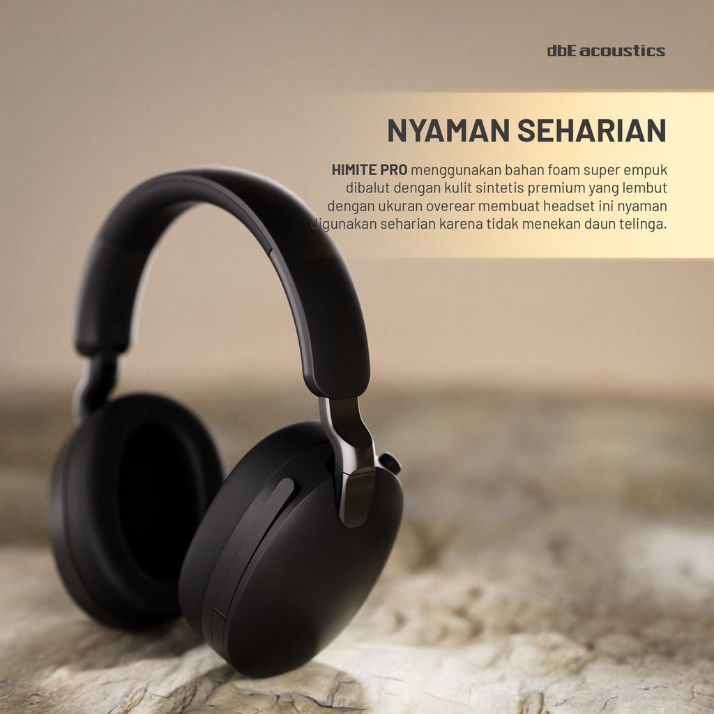 HIMITE PRO HEADSET WIRELESS PREMIUM DENGAN ANC UNTUK PRODUKTIVITAS & HIBURAN TANPA BATAS