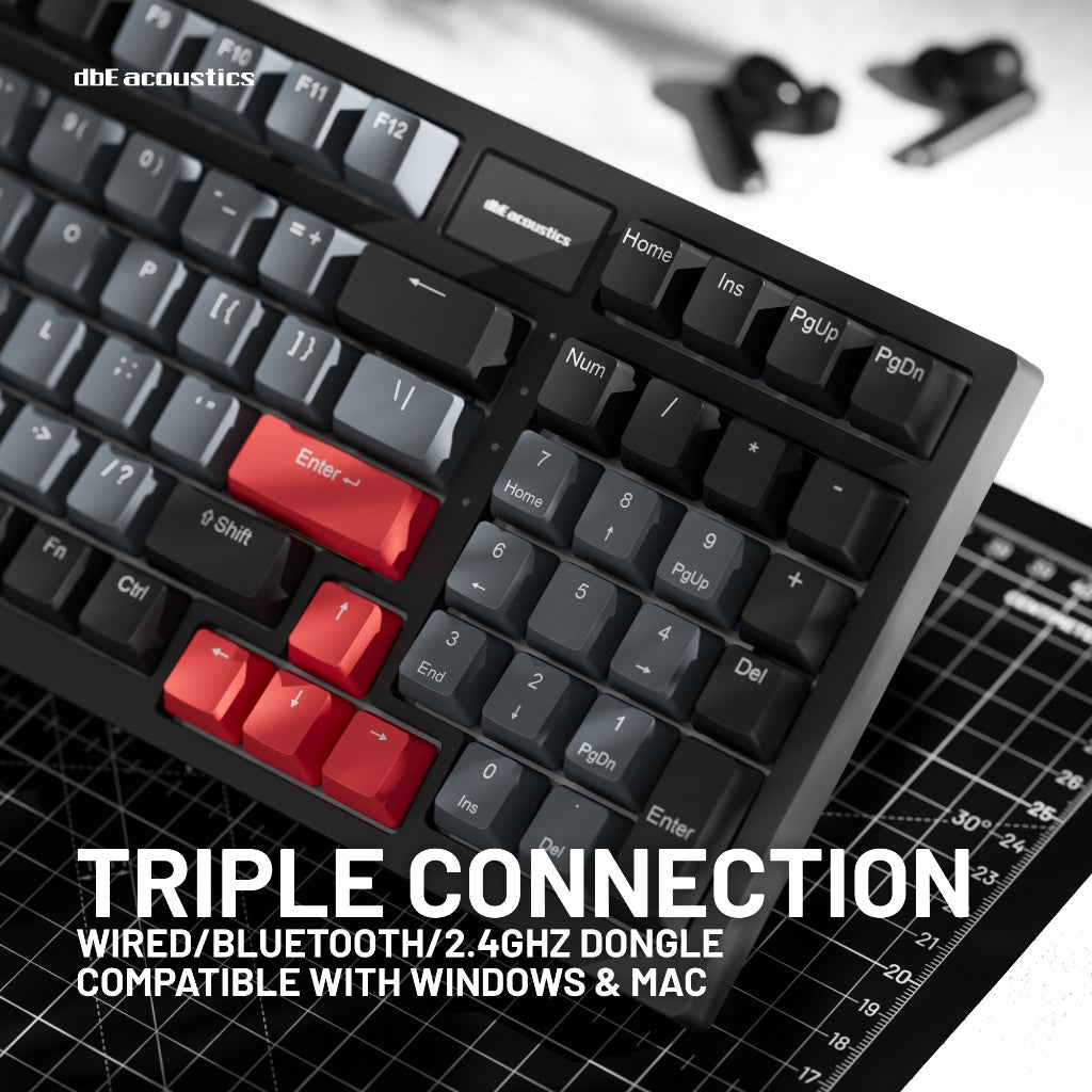 dbE RAMO 99S 96% GASKET MECHANICAL KEYBOARD WITH SCREEN
