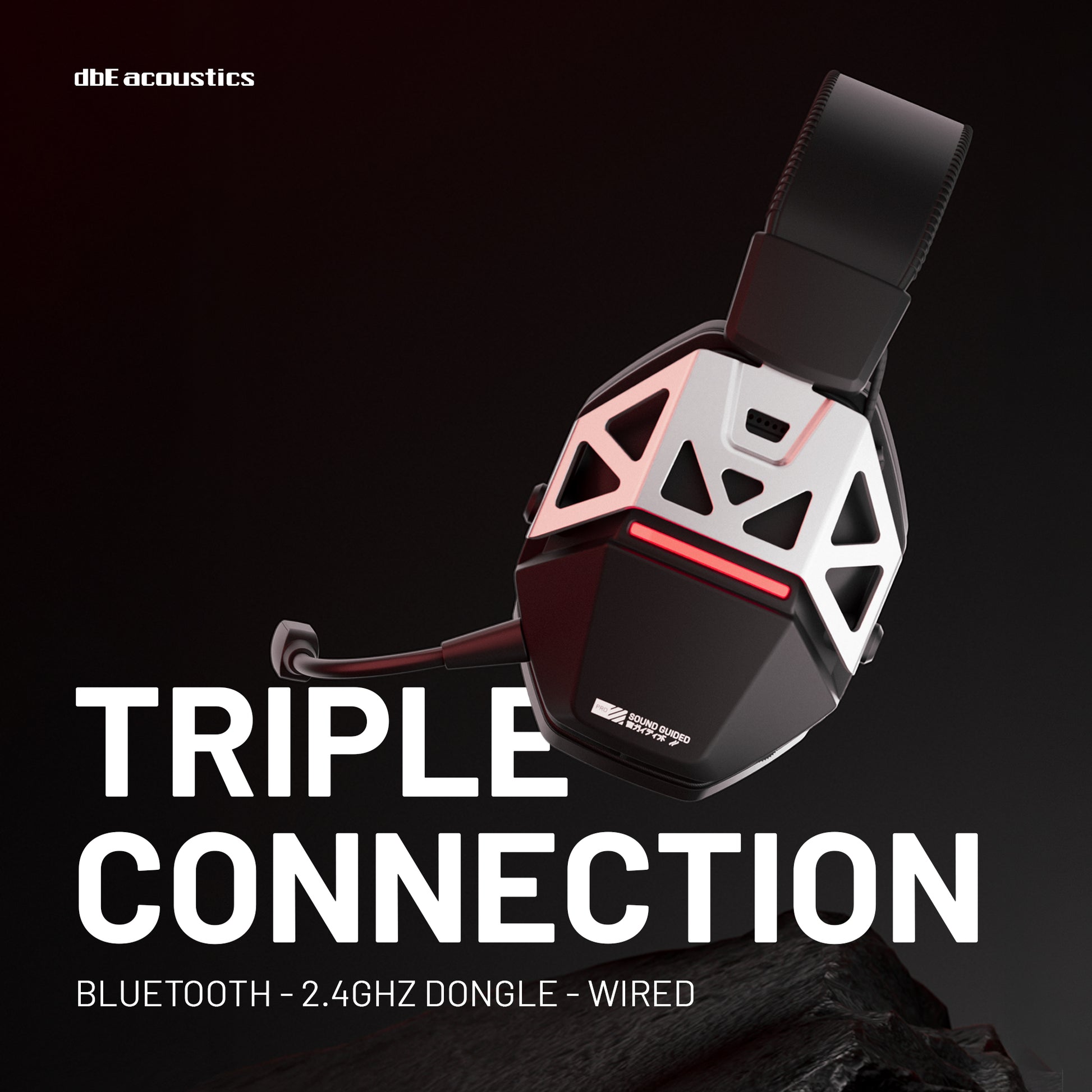dbE Otogai Pro Tri-Mode Professional Gaming Headset