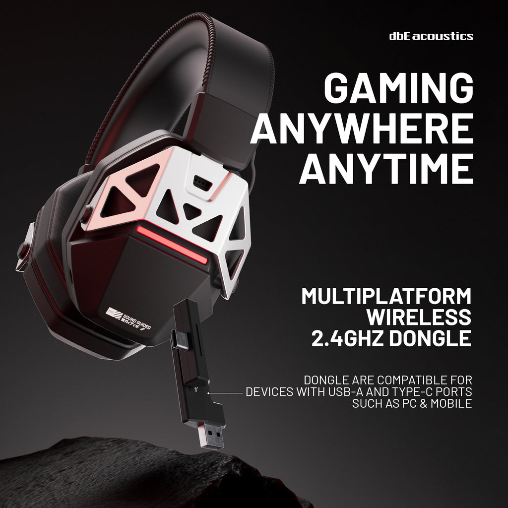 dbE Otogai Pro Tri-Mode Professional Gaming Headset