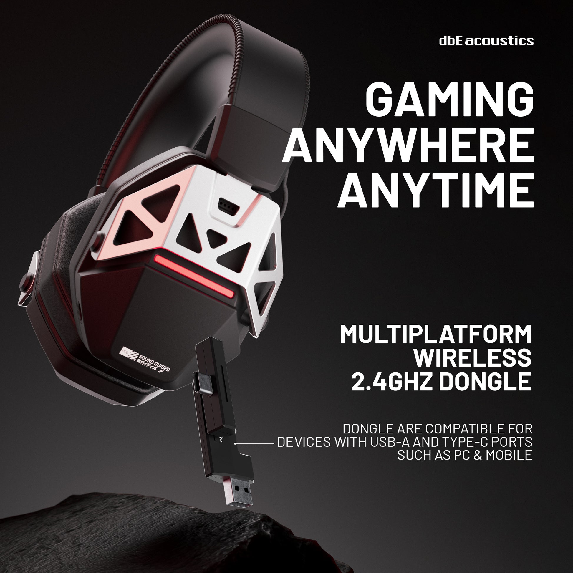 dbE Otogai Pro Tri-Mode Professional Gaming Headset