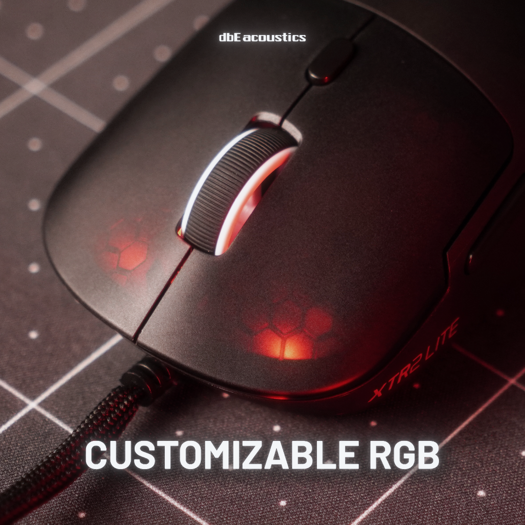 dbE TENO XTR2 LITE Superlight Gaming and Office Mouse