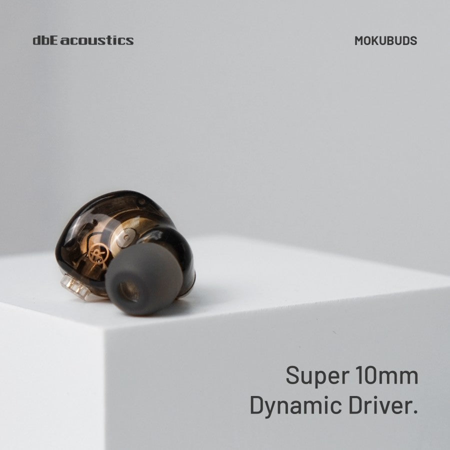 dbE Mokubuds Wooden Over Ear Earphone IEM