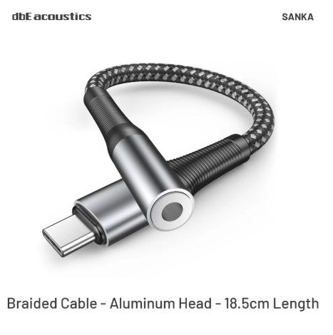 dbE Sanka Type C to 3.5mm Jack Female Adapter OTG