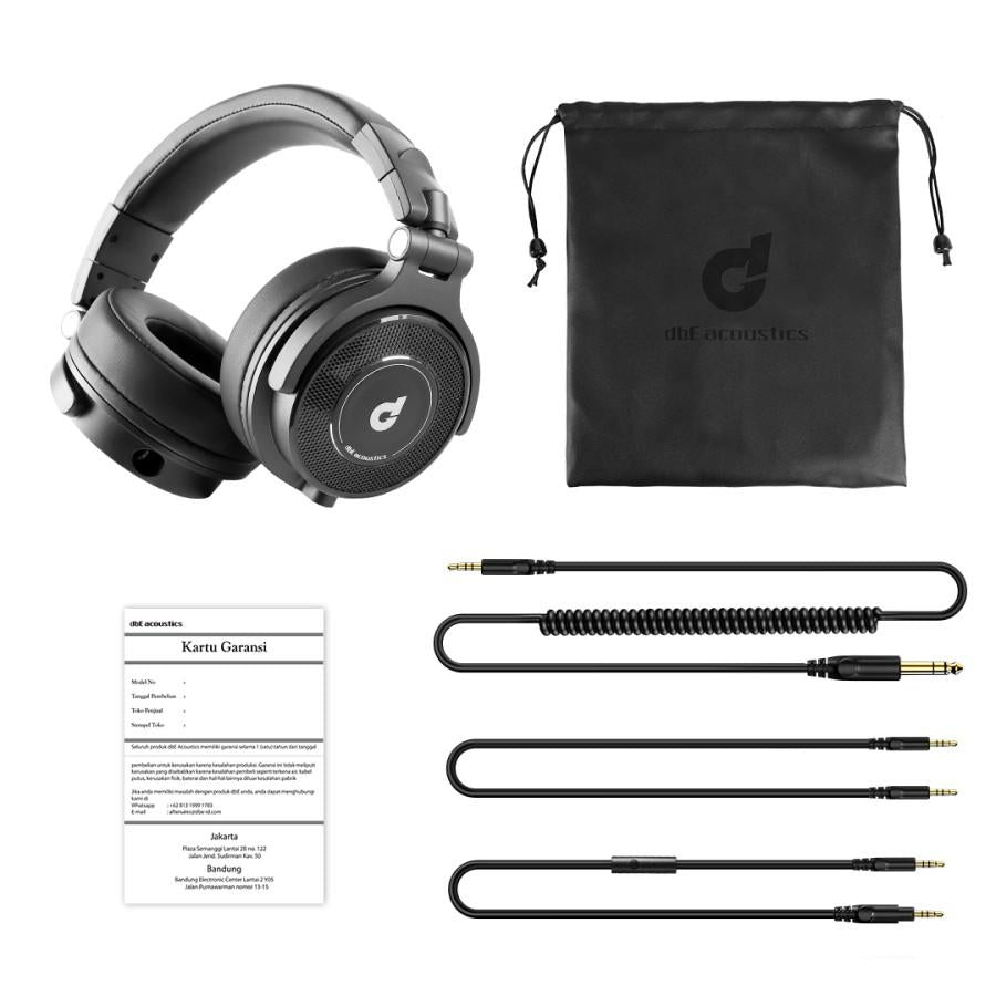 dbE DJ500 High End Closed Back Over Ear DJ Headphone