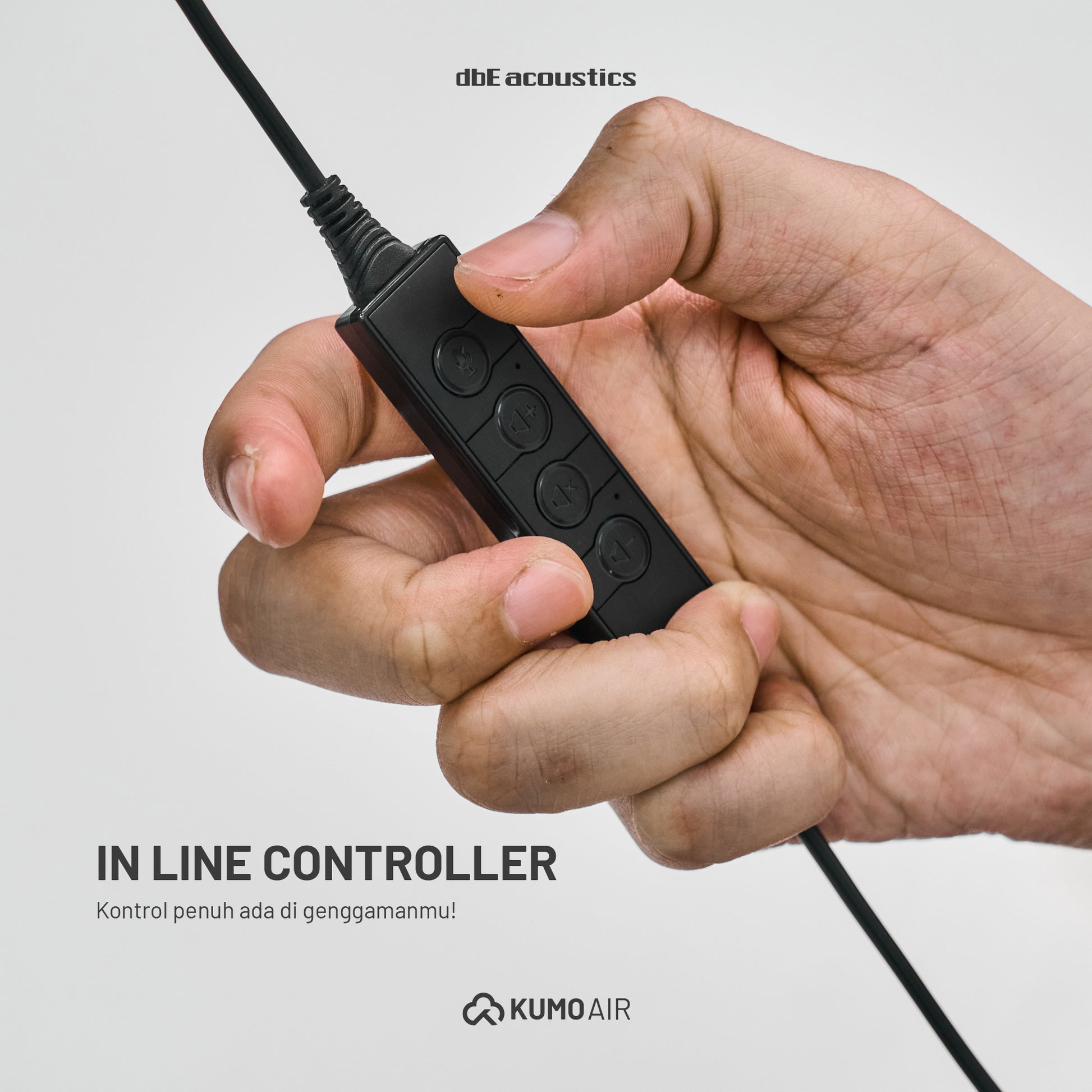 dbE KUMO AIR Office Headset Kantor Open Air Dengan ENC Microphone