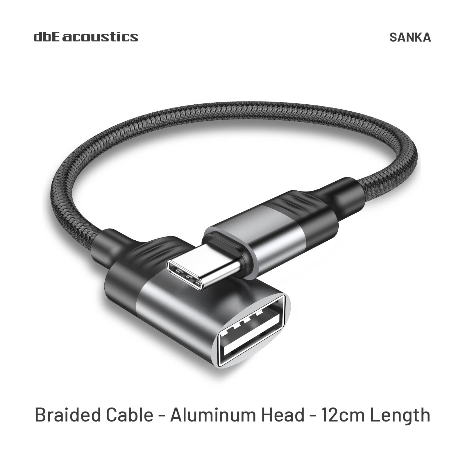 dbE Sanka OTG Adapter Type C to USB A Female